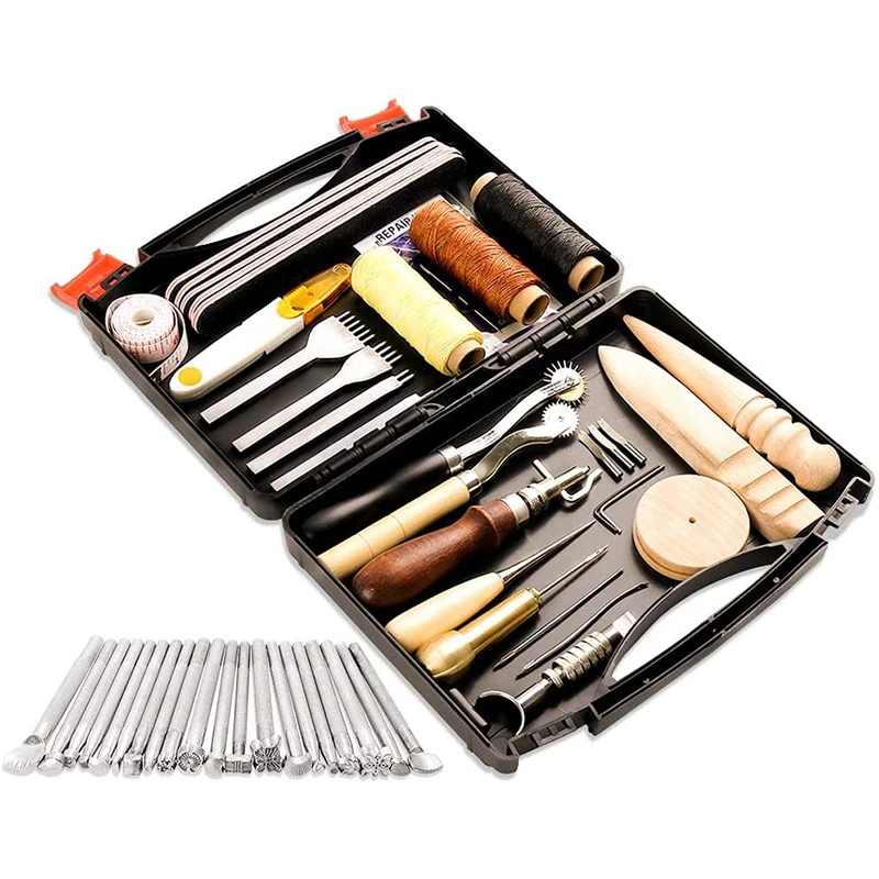 

Набор «сделай сам» для кожевенного ремесла Ручное шитье Алмазная вырезка 48 шт. набор для кожевенного Ремесла ручная комбинация 48 шт.