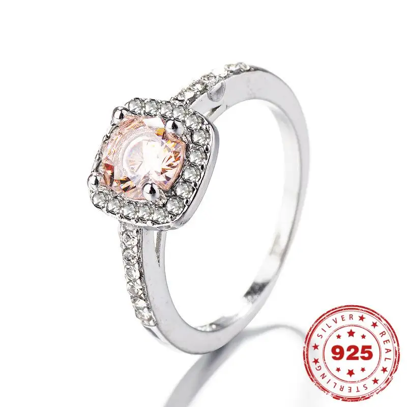 

Женское кольцо с бриллиантом 14K Cz золотого цвета Bague Jaune Gemstone Bizuteria, обручальные ювелирные изделия, квадратные вечерние ювелирные изделия, се...