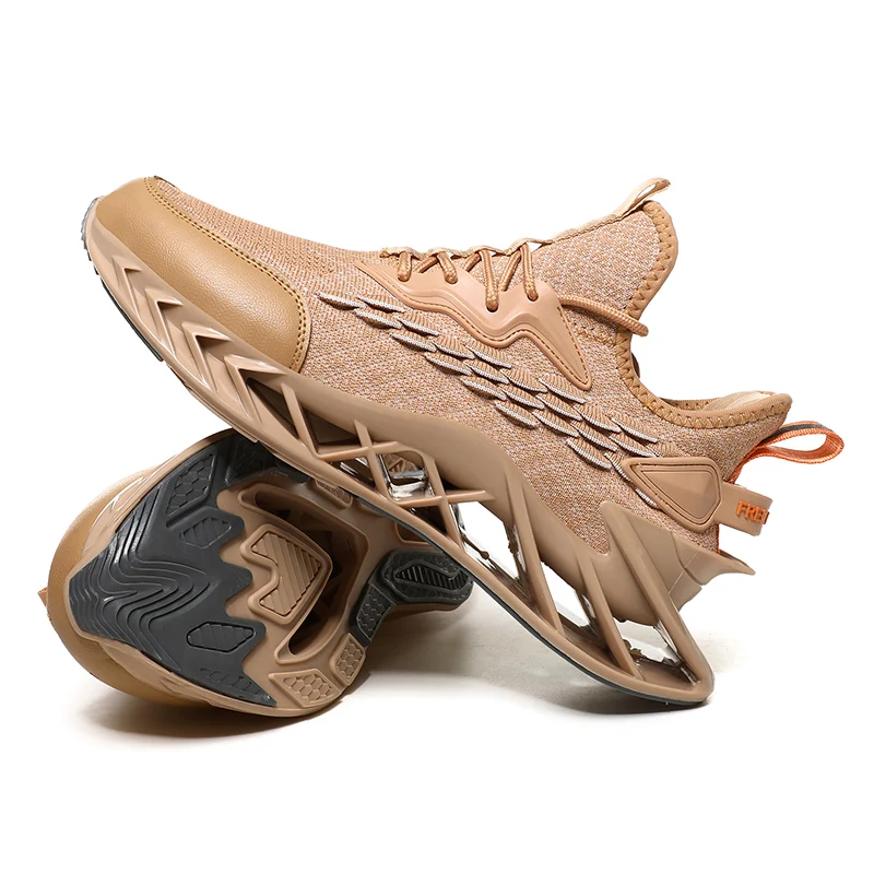 Abhoth Fashion Men's Shoes Comfortable Shock Absorbing Running Shoes Lightweight Breathable Walking Shoes Sneakers Size 39-44