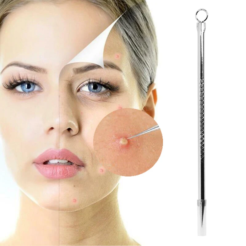 Acne Blackhead Remover Needles Black Spot Pimple Comedone Extractor Skin Care Women Beauty Treatment Pore Cleanser 1PC - купить по