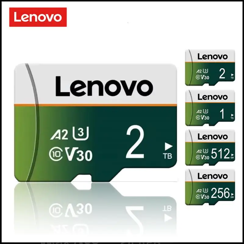 Оригинальная SD-карта Lenovo Micro TF 512 ГБ 256 128 64 A2 C10 TF-карта Usb Flash Карта памяти 170 Мбит/с с