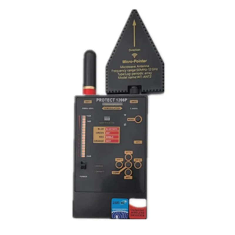 

MOOL Professional GSM GPS Tracker Anti-Spy RF Detector Innovative Infrared Camara Laser GSM Wifi Signal Detection