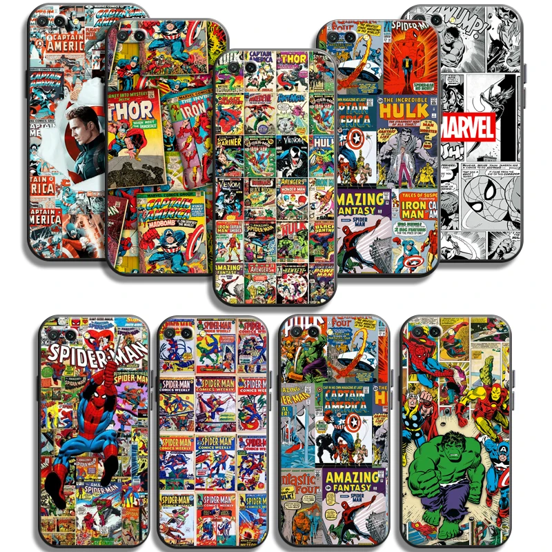 

Avengers Marvel Phone Cases For Huawei Honor P30 P40 Pro P30 Pro Honor 8X V9 10i 10X Lite 9A 9 10 Lite Carcasa Back Cover