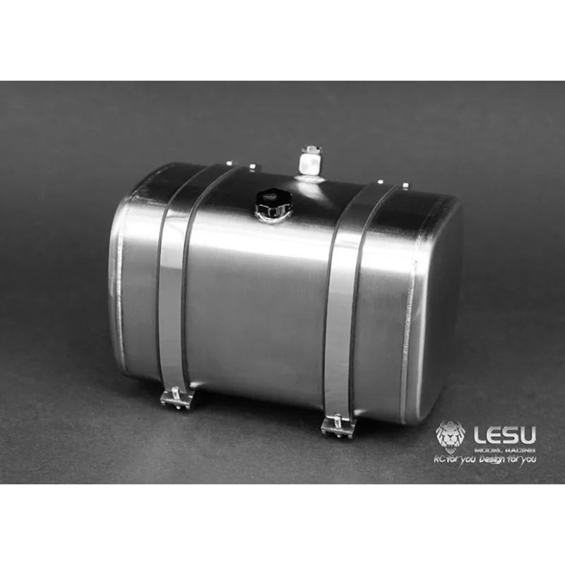 Фото LESU 1 шт. 82 мм металлический гидравлический резервуар для жидкости B часть для 1/14 RC Tamiyaya самосвал трактор грузовик уличные игрушки TH04743 №2