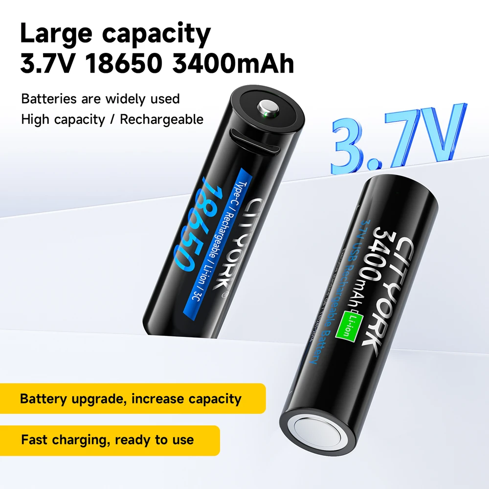Аккумуляторная батарея 3400 мАч с портом USB-C