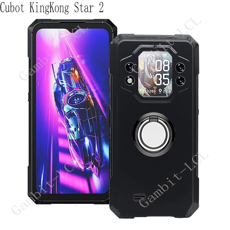 Для Cubot KingKong Star 2 King Kong Star2 6 72 дюйма 2024 задний кольцевой держатель кронштейн чехол
