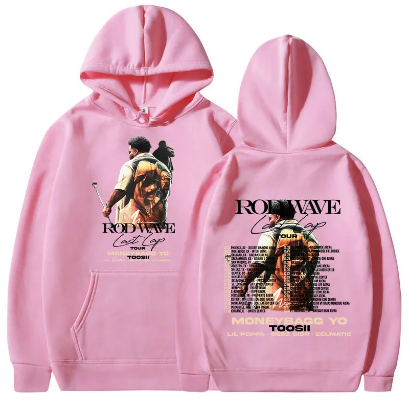 Рэпер Rod Wave Last Lap Tour 2024 толстовка с капюшоном для мужчин и женщин винтажные