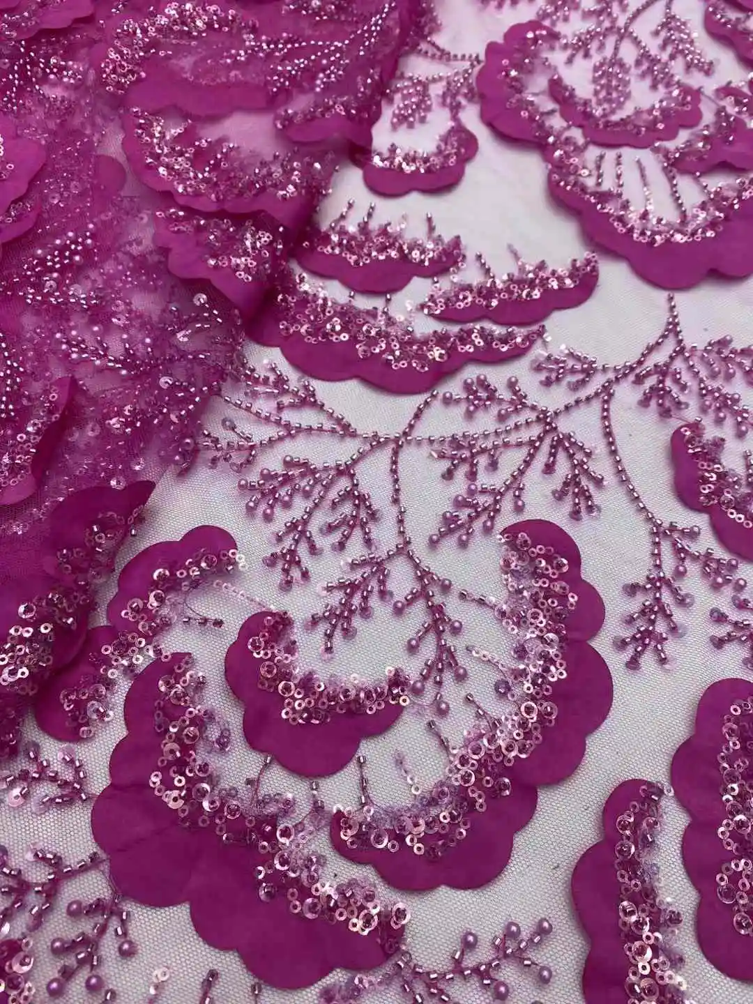 Высококачественная французская тюль для жениха кружевная ткань с вышивкой