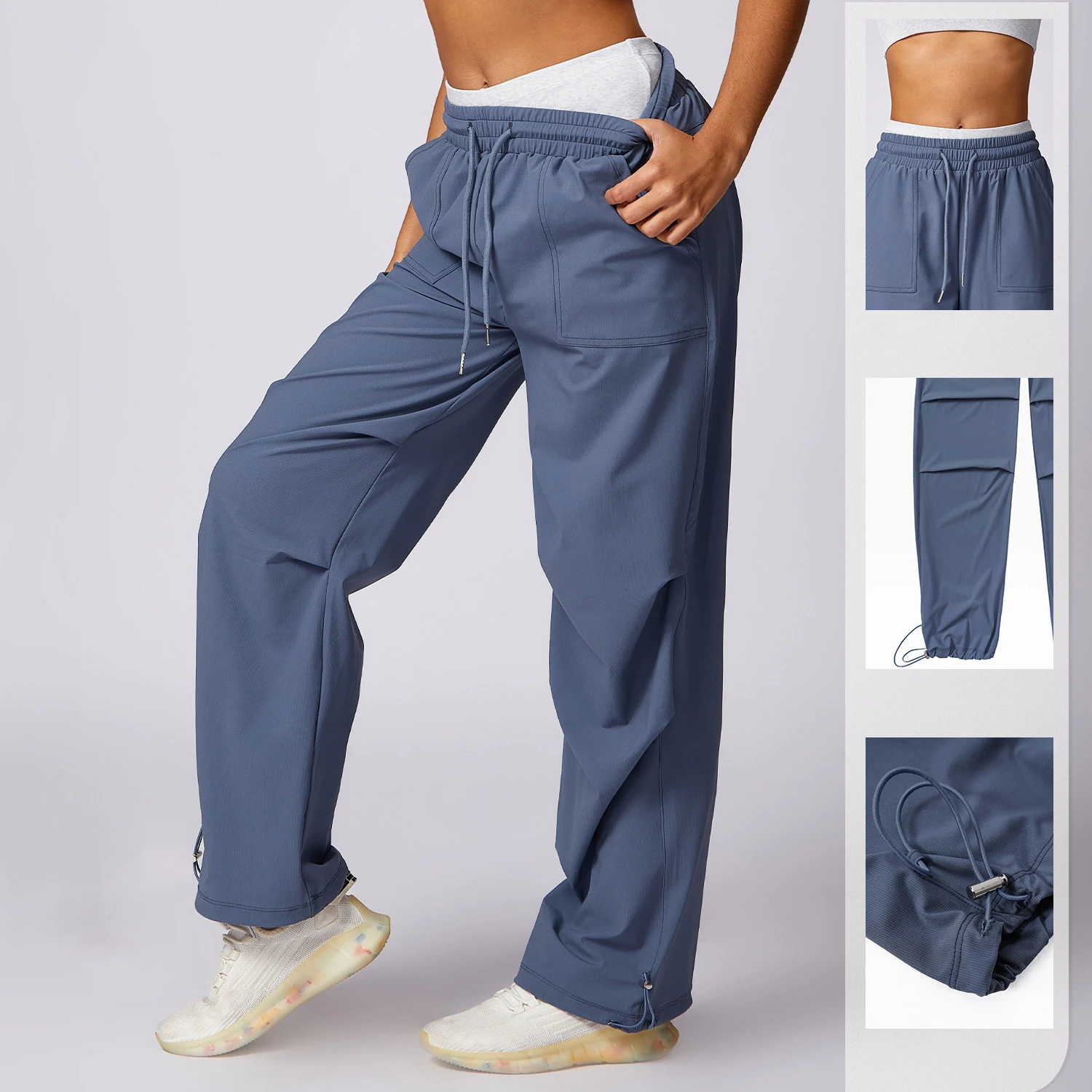 Дышащие брюки от холодного солнца с защитой ультрафиолета широкие женские