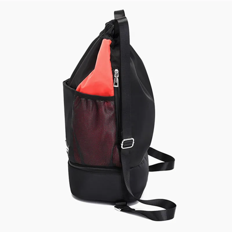 Women's Gym Bags For Men Clothing Rucksack Fitness Accessories Drawstring Basketball Weekend Travel Shoe Pocket Sports Female