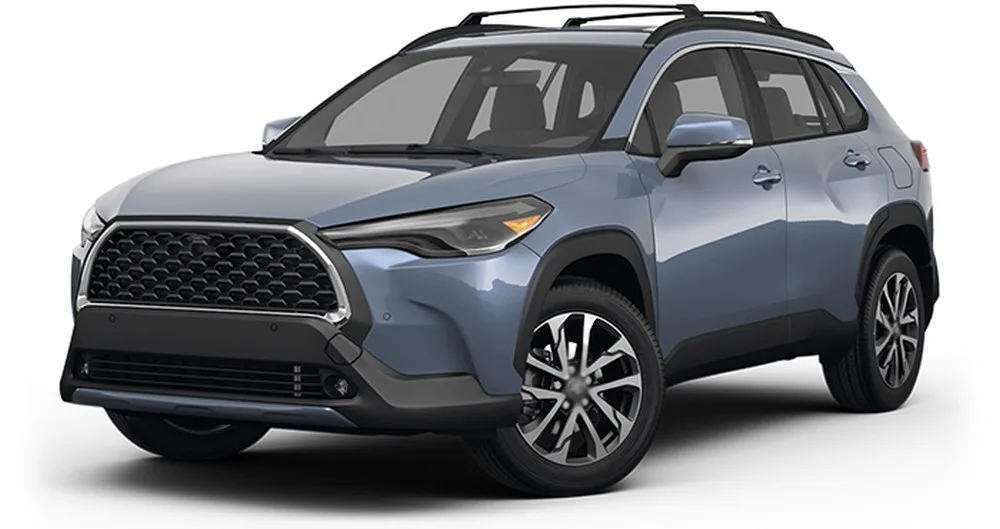Фото 2 шт. поперечины для Toyota Corolla Cross 2022-2025, рейлинги на крышу, багажник, крепление для лыж, каяков, снаряжения для снега №5