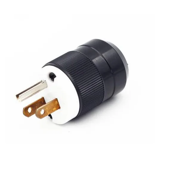 

Heavy Duty Plug Industrial Plug Factory Nylon Straight Blade 125V 15A 1PC