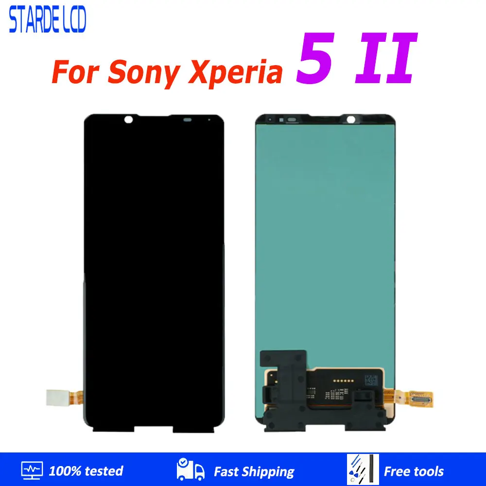 

6.1" Original For Sony Xperia 5 II LCD Display Touch Screen Digitizer Assembly Replacement Parts For Xperia X5 II LCD
