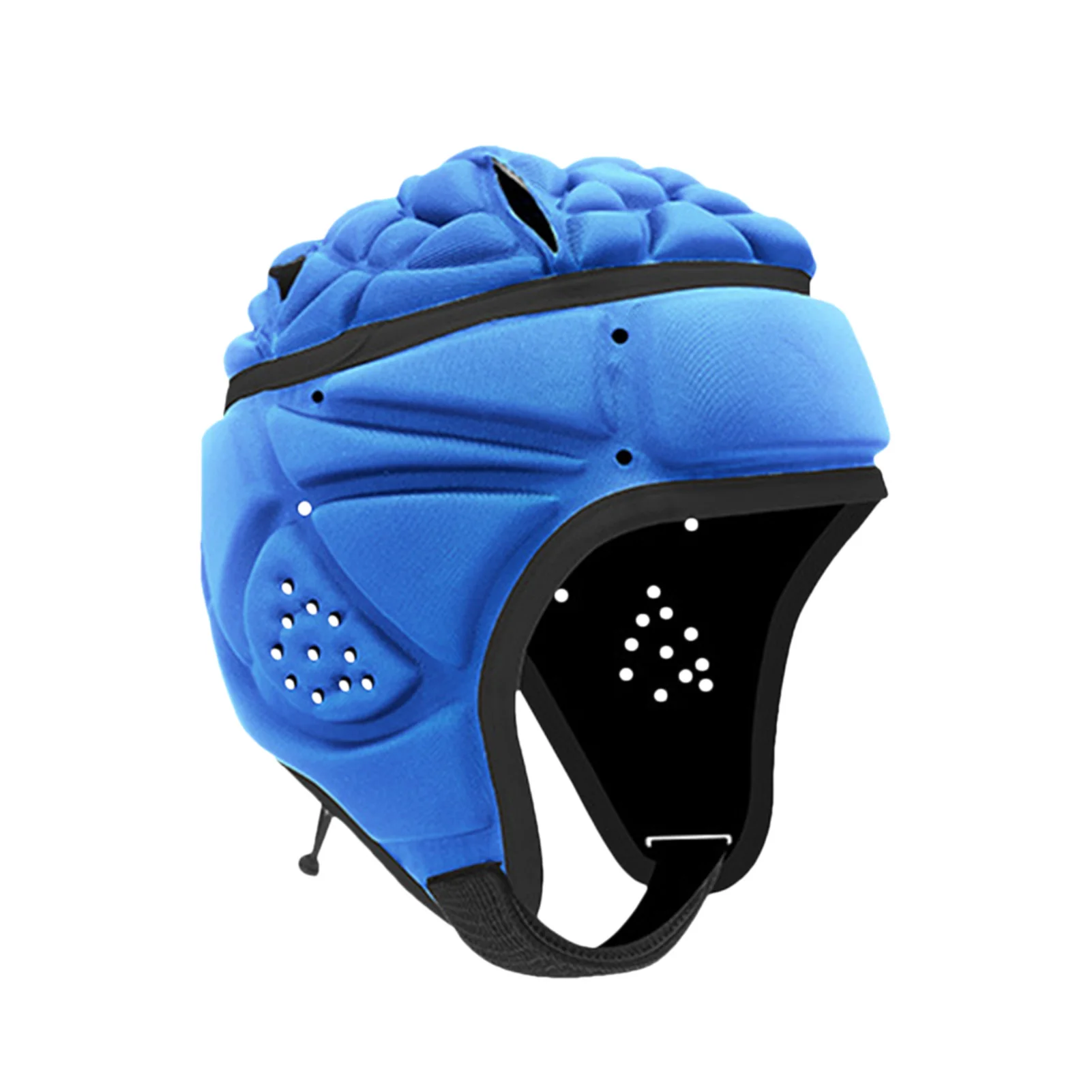 

Детский мягкий шлем для регби амортизирующий Регулируемый головной убор защита для головы спортивный защитный шлем 34x20 см