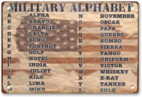 vintage aluminum tin sign american flag military alphabet retro decor sign wall poster for men cave garage home bars movie pubs