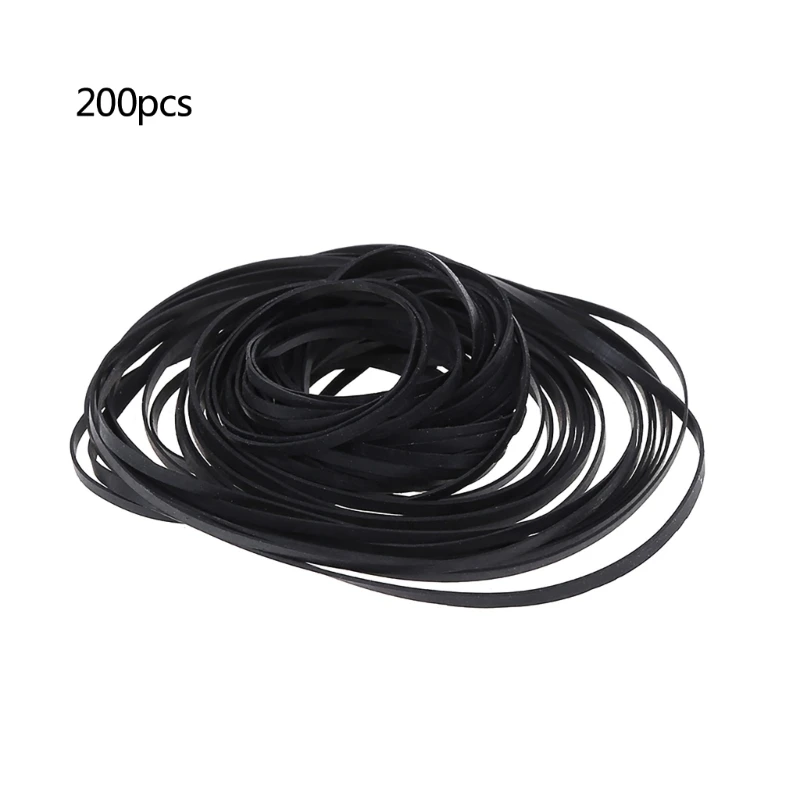 Резиновые ремни шириной 3 мм для проигрывателей сложенные 40-135 200 шт