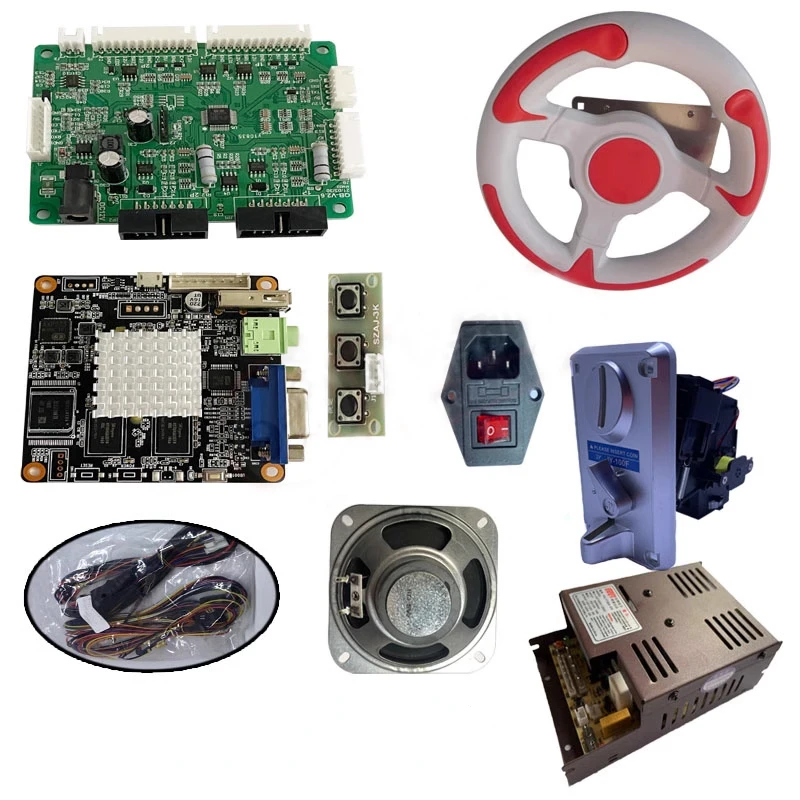 

Гоночный детский игровой автомат Kart гоночный автомат 10 в 1 комплект аксессуары для рулевого колеса игровой автомат DIYKIT