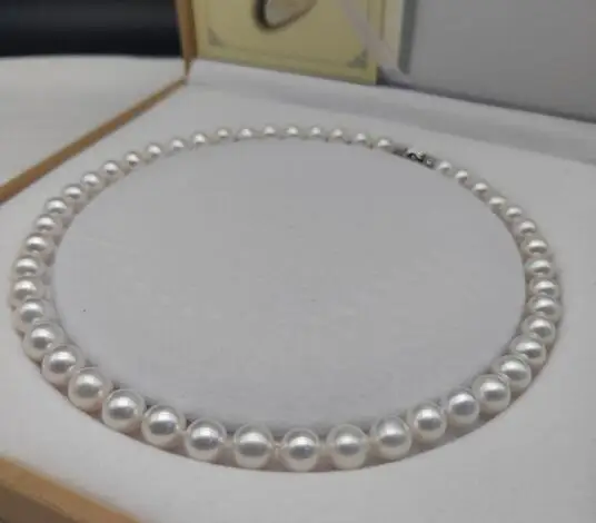 Ожерелье из натурального пресноводного жемчуга 8-9-10 мм |