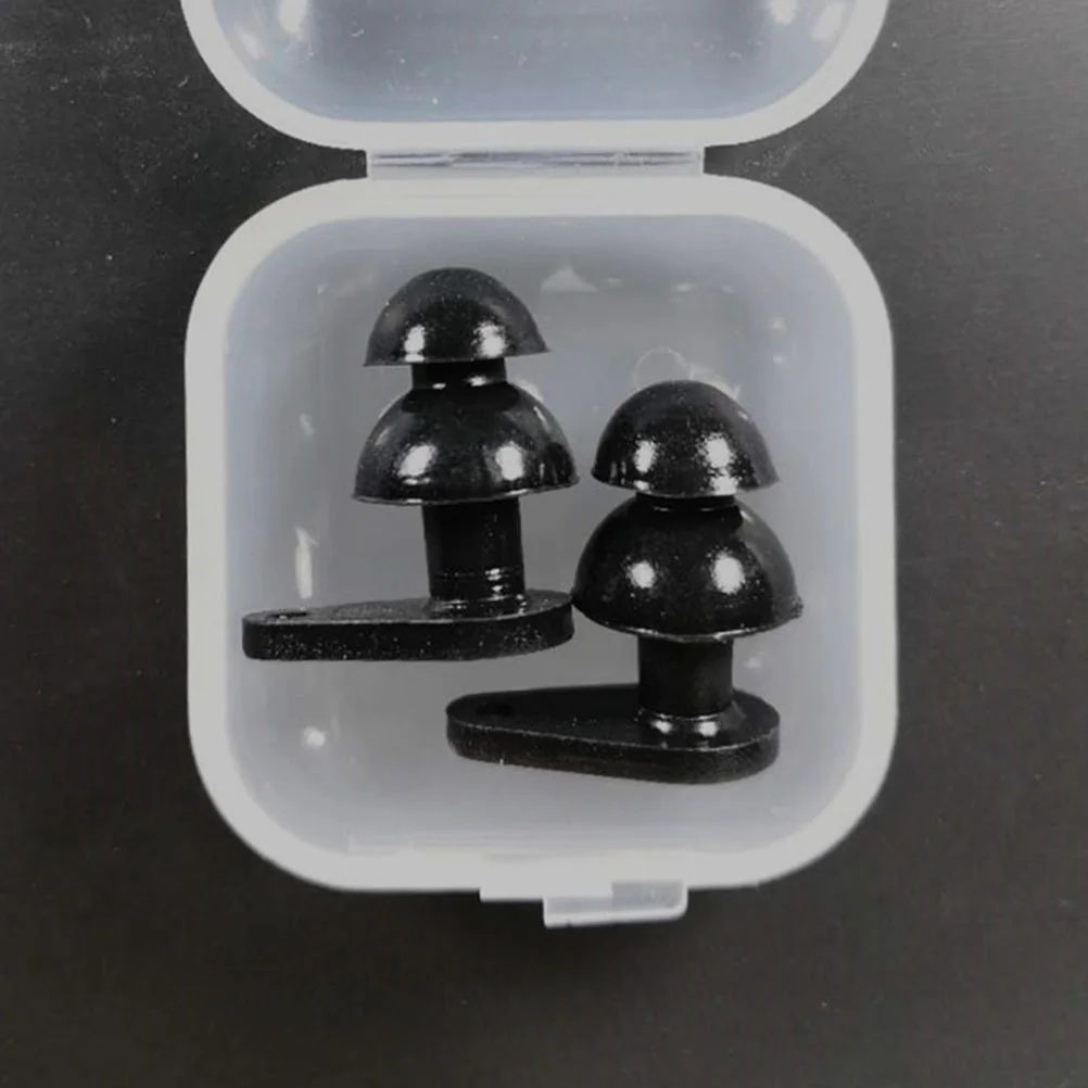 

Ear Waterproof Plug Earplugs Swimming Silicone Plugs Protector Mushroom Noise Canceling Soundcorded Reduction Flexible