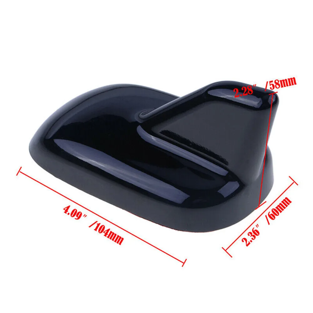 

Universal Fin Antenna Accessory Antenna Black Car Cover Dummy Fin Style