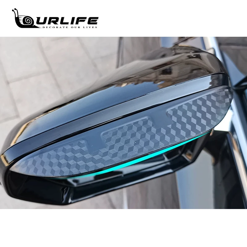 Для GAC Trumpchi GS8 2021 до 2024 аксессуары серебряный карбоновый цвет автомобильные чехлы