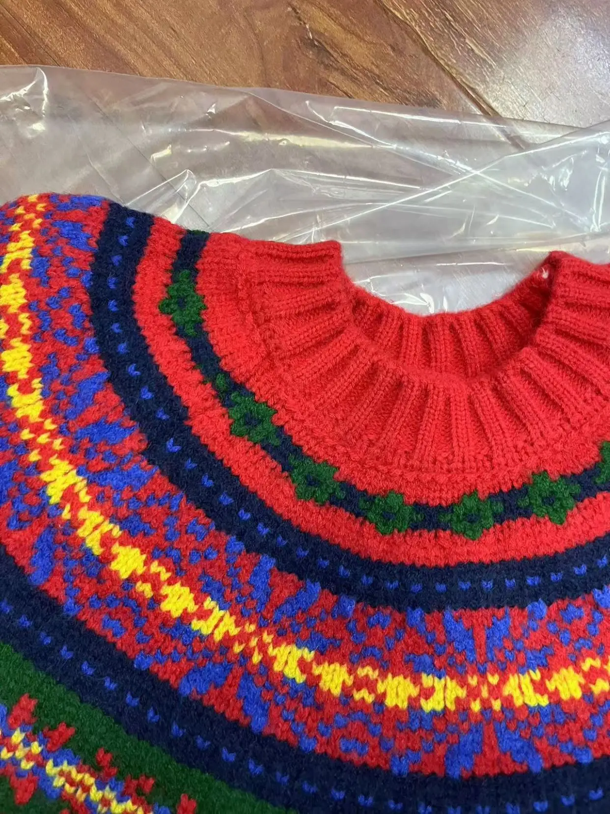 Женский вязаный свитер Nordic Fair Island