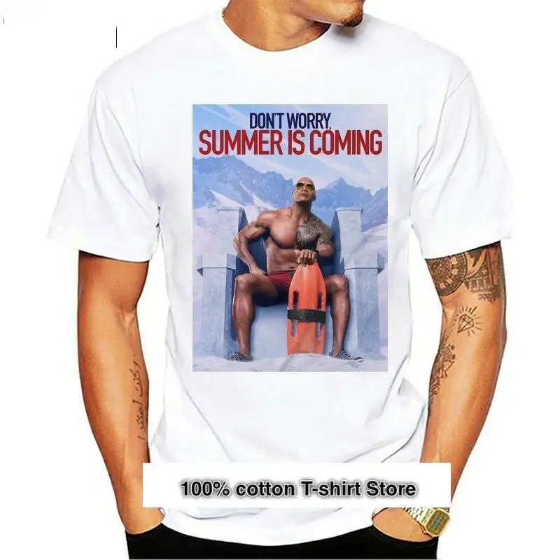 

Camiseta divertida y fresca para hombre, camisa informal de algodón a la moda, de la película de The Rock dayud Johnson, Unisex
