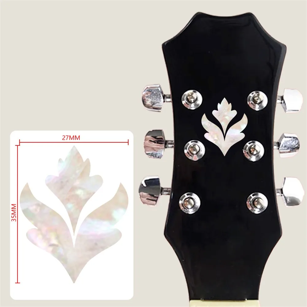 

Headstock Decal Guitar Sticker DIY Guitar Guitars Accessories Headstock Decal Neck PVC Personalise Music Tools