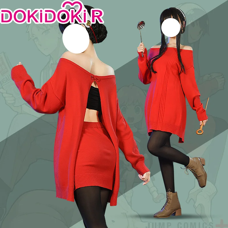 В наличии DokiDoki-R манга spy×семейный косплей парик спайдер семейный костюм для