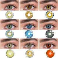 FRESH LADY Official Colored Contact Lenses For Eyes New York Eye Contacts Color Contact Lens Beauty Yearly Colored Contact Lens
