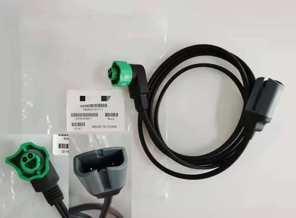 

Кабель M3508A 2,2 м для дефибриллятора PN:989803197111 новый, оригинальный