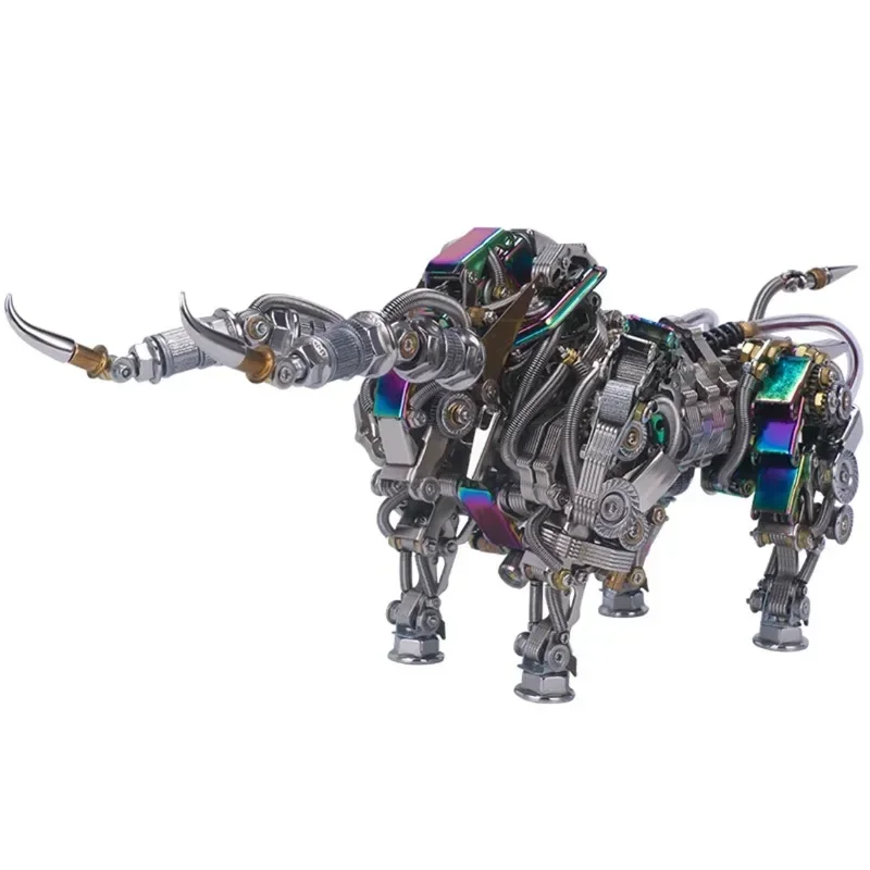 

1087Pcs Metalen Puzzel Model Kit 3D Diy Mechanische Stier Montage Ambachten Monteren Educatief Speelgoed Kinderen
