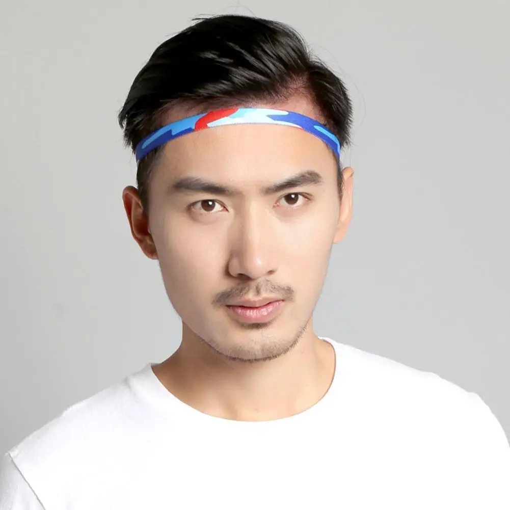 

New Outdoor Summer Fitting Sports Headband Fitness Band Sweat Guide Band Running Sweat Anti-slip Female Yoga Antiperspirant P4f6