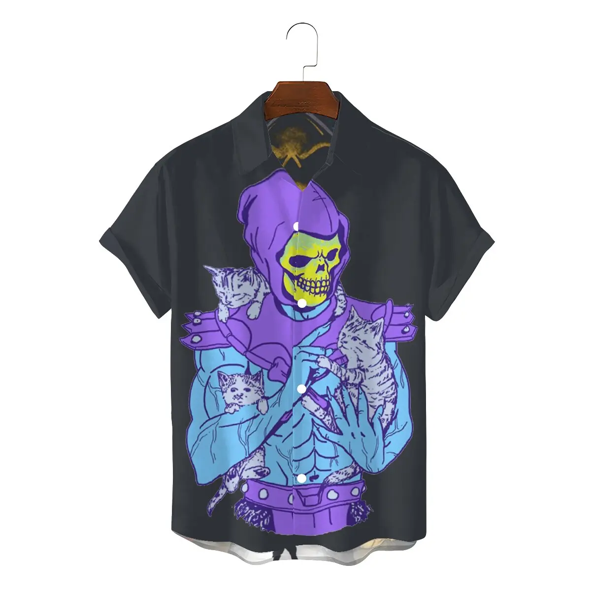 

Masters Of The Universe Man Shirts Skeletor Cool Distinctive 3D Shirt Original Streetwear New Trend