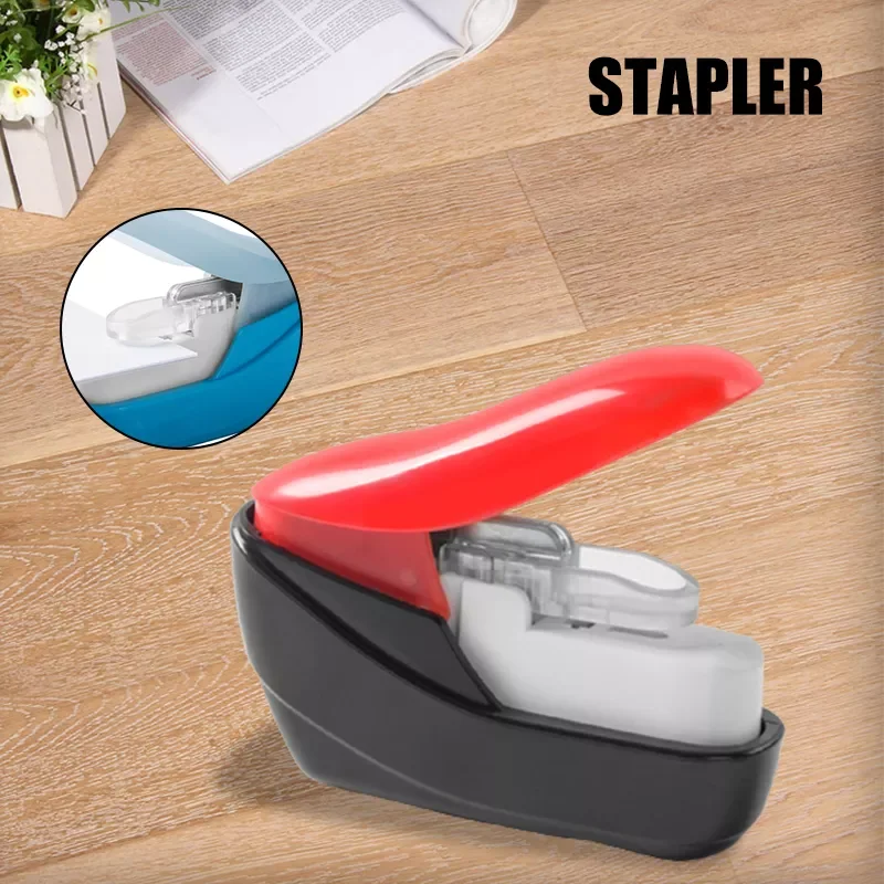 

Stapler Mini Stitcher Paper Compact & Lightweight Binding Device For Home Office Safe For Kids Stitcher Paper