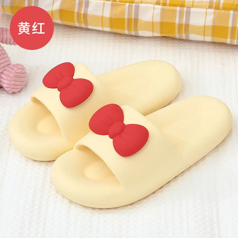 

Trample on shit feeling slippers female summer home non slip bathroom bath couple thick bottom home men sandal summer simplicity