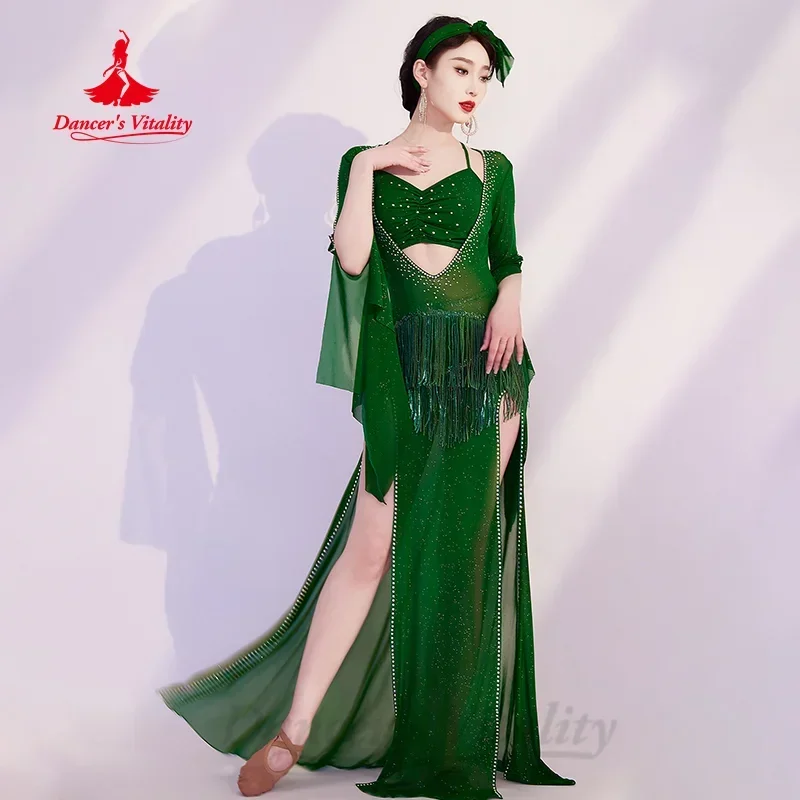 Женский костюм для танца живота Dancer's Vitality Балади из хлопка и спандекса