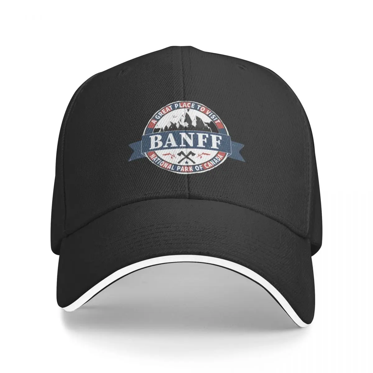 

2023 New Banff - National Park - vintage, retro Cap Baseball Cap cosplay women's winter hats 2022 Men's