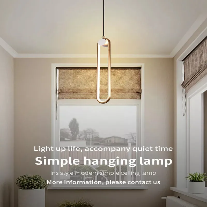 

Modern LED Pendant Lights Hanging Lamps for Ceiling Gold Black Aluminum Chandelier Light Luster Fixture Living Room Decoration