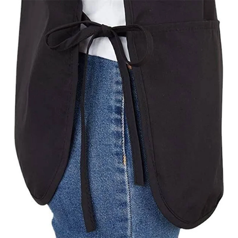 Фартук для парикмахера рабочая одежда уборка женский фартук с карманами