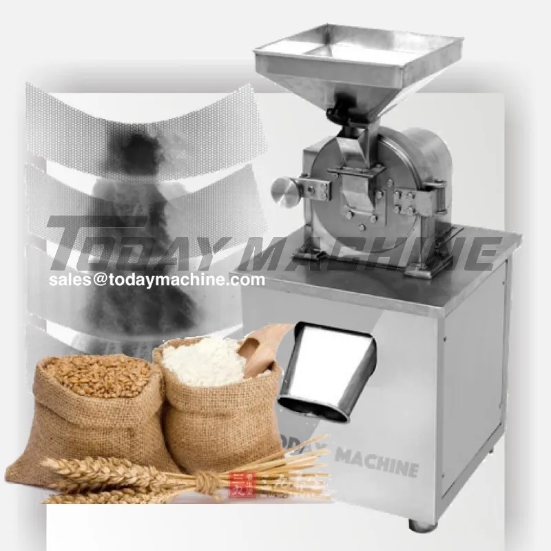 

Stainless steel Dry soybean powder making grinder grinding crushing machine