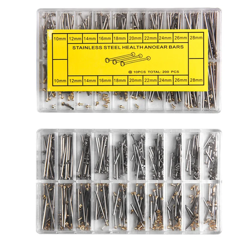 Watch Strap Screw Bar/Lug for Watch Band Stainless Steel Watch Screw Tube Rod Spring Bar Screw 10mm - 28mm