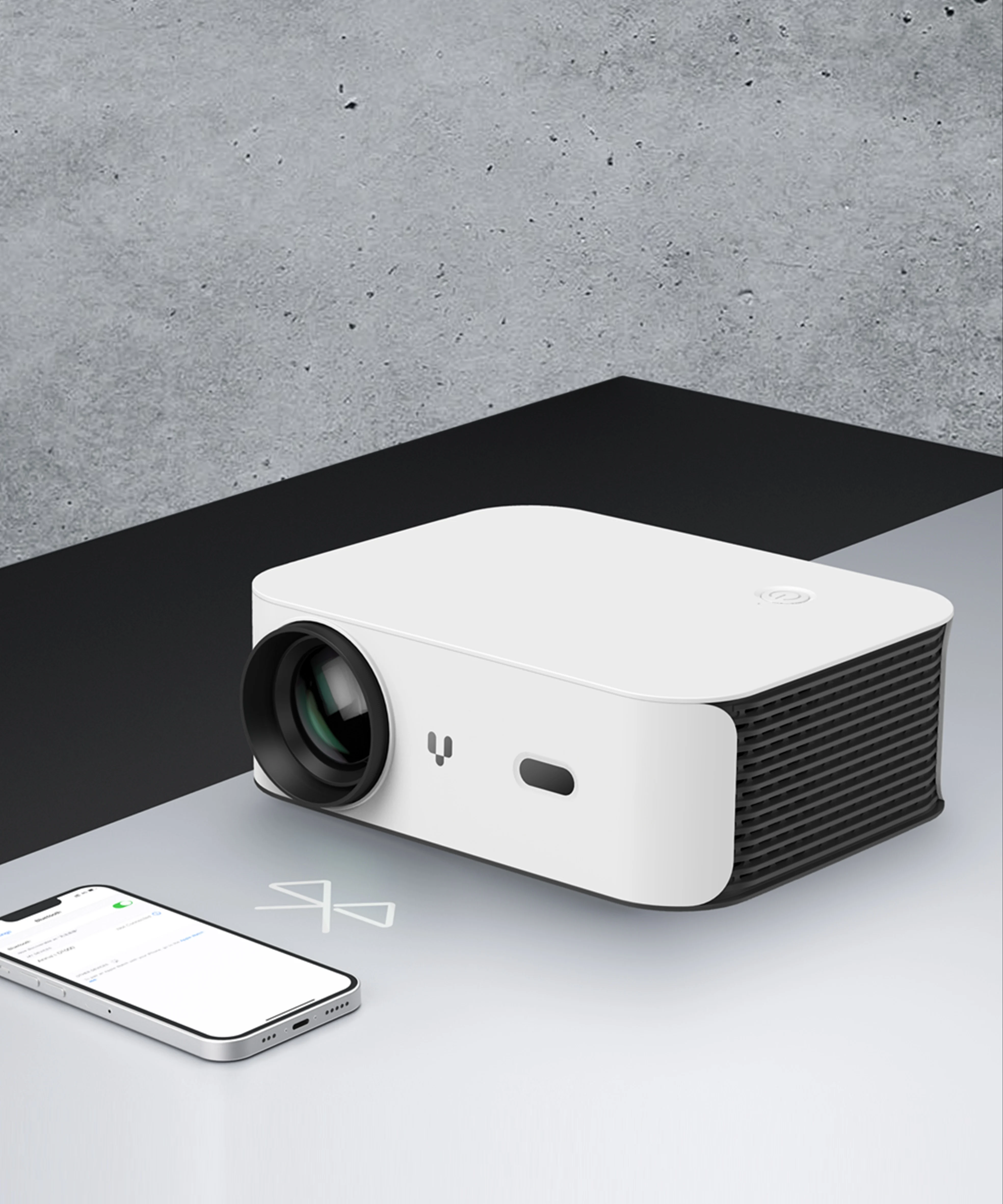 Портативный мини-проектор Vivibright D2000 3000 люмен идеально подходит для домашнего