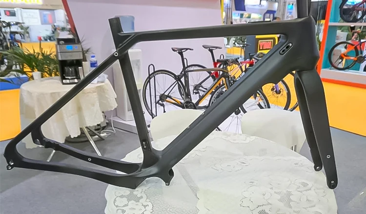 Запчасти для электрического велосипеда 700C углеродное волокно FatTire дорожная рама