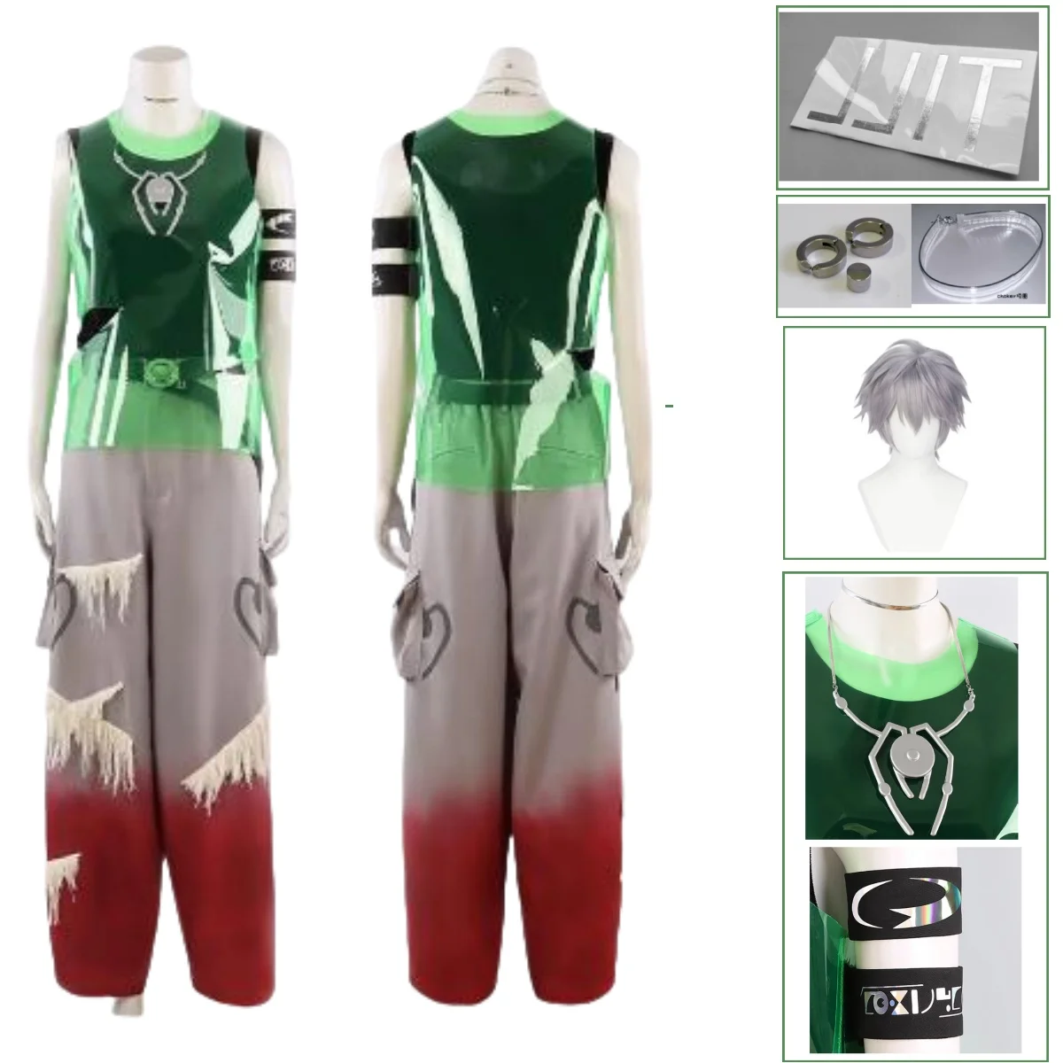 Костюм для косплея Till парик Alien Stage R7 костюм ролевых игр на Хэллоуин Рождество топ