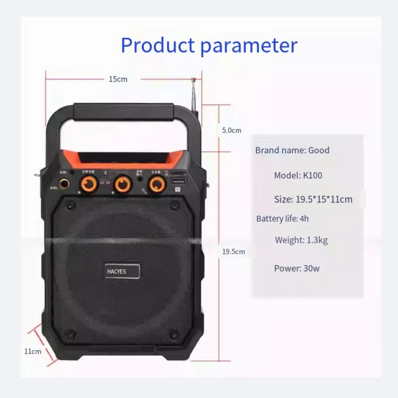 Фото Динамик Bluetooth Specific-Bass для электрического усилителя падувной трубы мощностью 30 Вт — совместим с AKAI 5000/SOLO, Roland AE10/05/01/30 №2