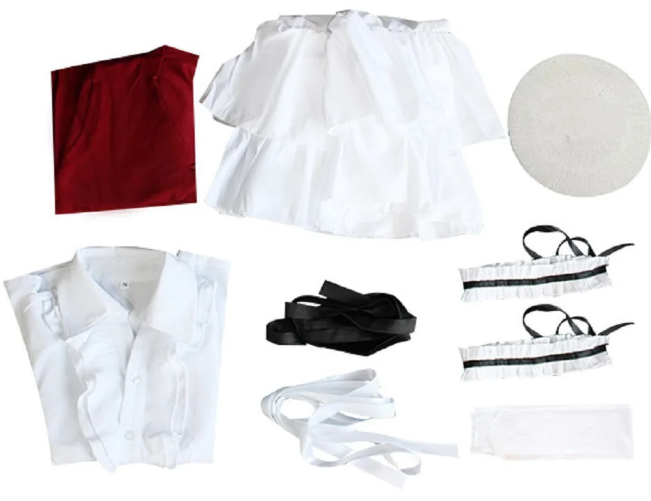 Унисекс аниме косплей костюм Megumi Kato Хэллоуин Униформа Индивидуальный размер