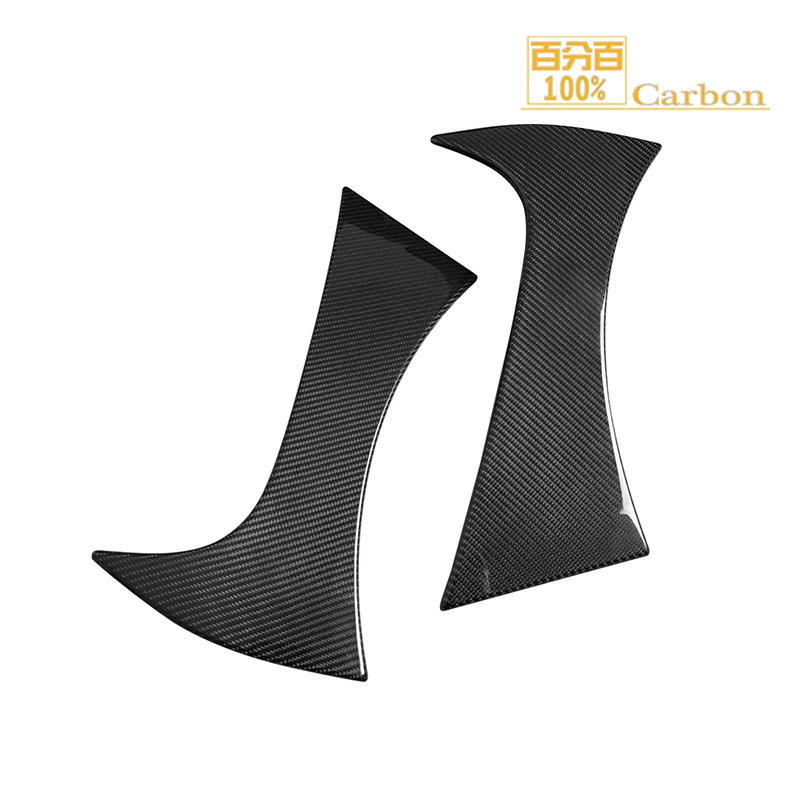 Сухой углеродный передний бампер боковое крыло плавники крышки отделка для Toyota