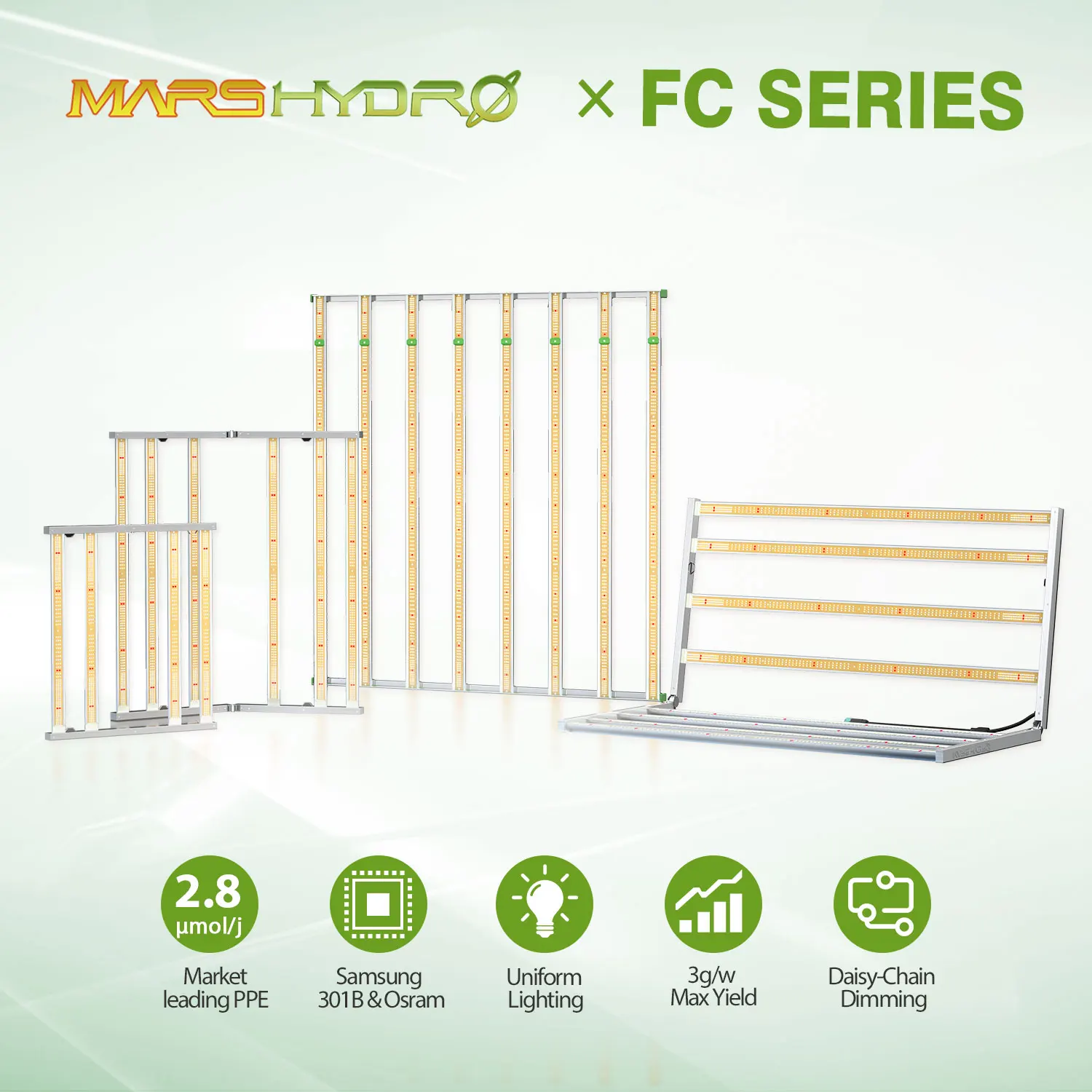 Full Spectrum Samsung Lm301b For Commercial Hydroponics Plant