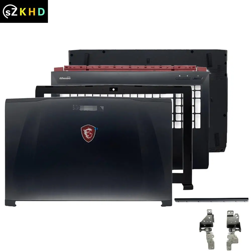 

LCD Rear Top Lid Back Cover/Front Bezel/Hinges/Palmrest/Bottom Case New For MSI GE62 GE62MVR GE62VR MS-16J1 MS-16J2 16J3 Laptop
